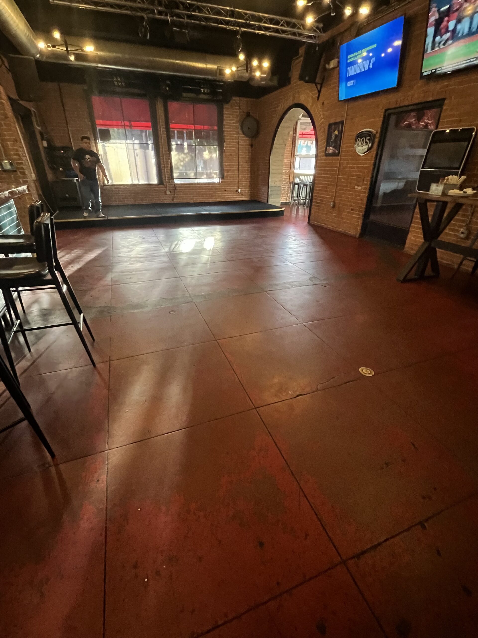 Rockabilly dance floor 