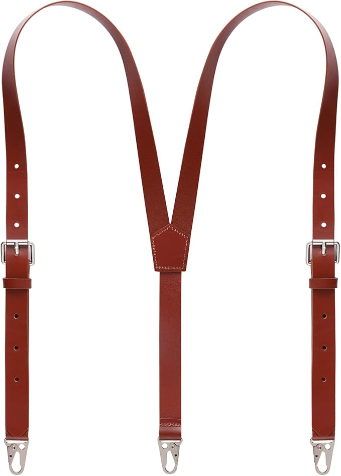 Leather Suspenders