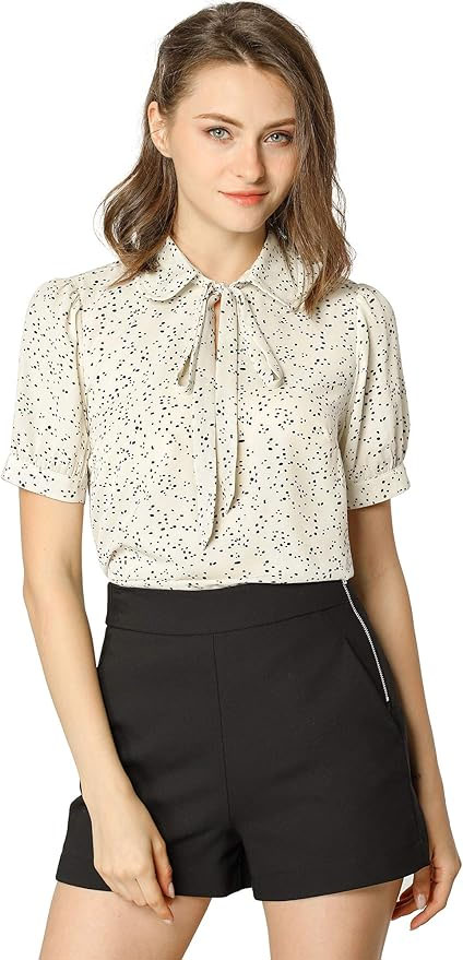 Tie-Neck Blouse